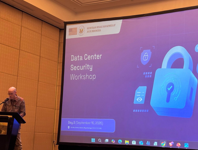 Perkuat Keamanan Pusat Data, Plt. Direktur Teknologi Informasi Kearsipan Hadiri Workshop Keamanan Siber Kedubes AS