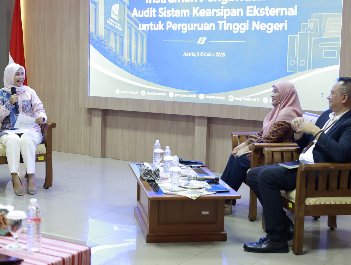 ANRI Bahas Pemutakhiran Instrumen Pengawasan Kearsipan Eksternal Perguruan Tinggi Negeri