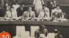 Foto Suasana Sidang Umum Persatuan Bangsa-Bangsa (PBB) di New York, Amerika Serikat. Tampak Sudjarwo Tjondronegoro, Acting Kepala Perutusan Tetap Republik Indonesia untuk PBB, 30 Juni 1954.